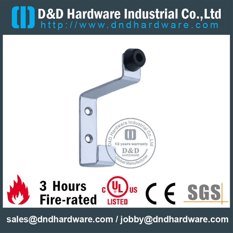 Aço inoxidável 304 L estilo bujão da porta com gancho para porta comercial-DDDS025