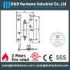 DDBH019-用于商业门的实心黄铜H门铰链