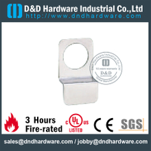 Placa de trinco de noite de aço inoxidável com fechadura para portas de metal -DDPD019