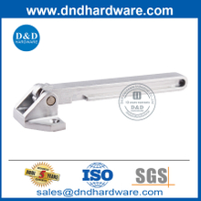 Protetor de porta de madeira reto de liga de zinco prata cetim níquel-DDDG009