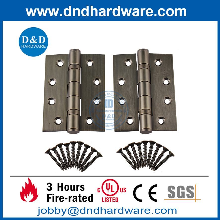 Hardware de porta de aço inoxidável 304 CE classificado contra fogo para portas de madeira