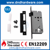 Hardware de porta classificado contra fogo CE preto SS304 para portas interiores