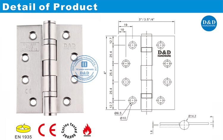 CE Wood Door ENGLDDSS001-CE-433-D & D Hardware