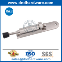 Soporte de puerta opearted con resorte de acero inoxidable para puerta de apartamento-DDDS034