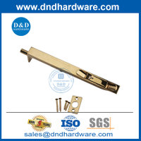 ทองเหลืองขัดเงา 8 นิ้วหล่อ SS304 ความปลอดภัยทองฟลัช BOLT-DDDB001