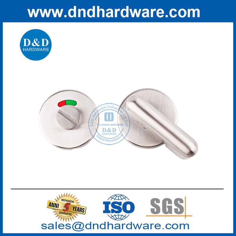 สแตนเลสปิดการใช้งาน Thumbturn และปล่อยพร้อมตัวบ่งชี้สำหรับ Door-DDIK003