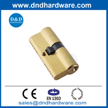 โปรไฟล์ยูโร EN1303 Stain Brass Double Open Cylinder 70mm Door Lock Cylinder สำหรับตลาดตะวันออกกลาง DDLC003