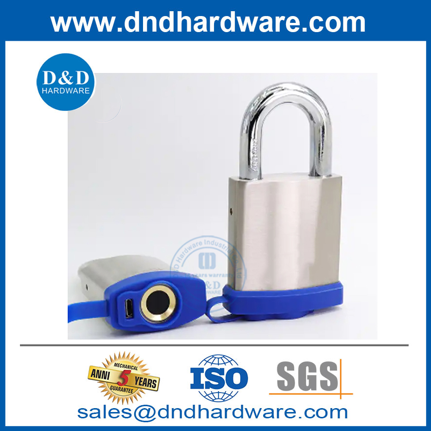 การรักษาความปลอดภัยการรักษาความปลอดภัย anti-cut /anti-saw /anti-hammer Smart Fingerprint Padlock -DDPL012