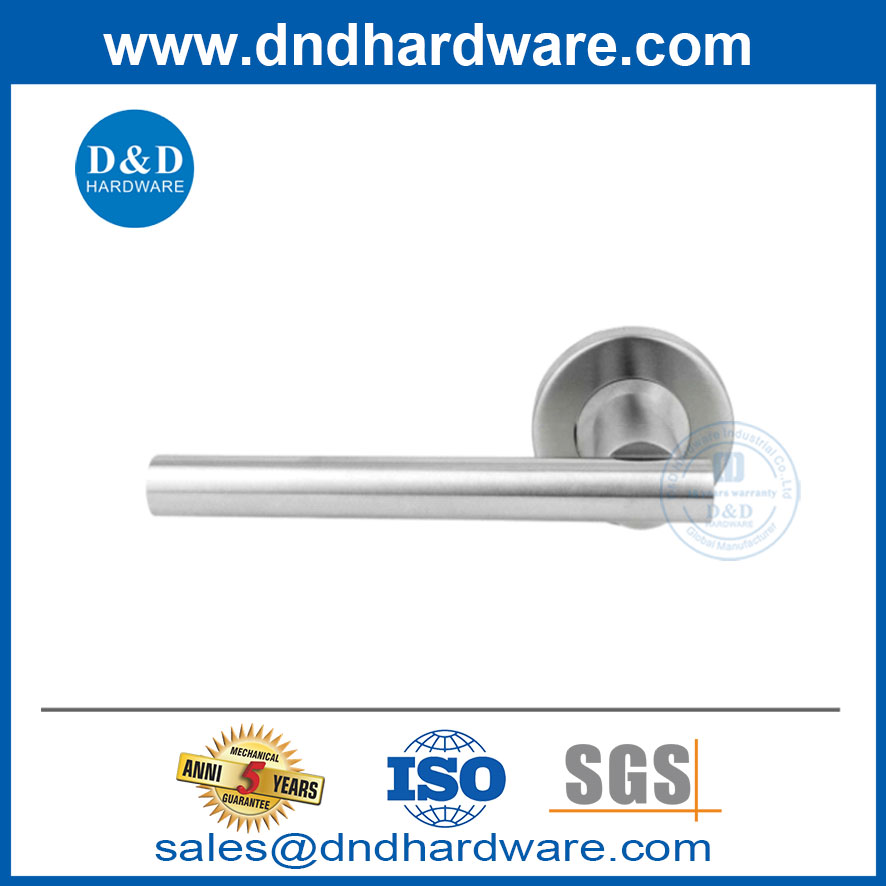 ตลาดยุโรปสแตนเลสสตีลประตูหน้าด้ามจับชุด DDTH040