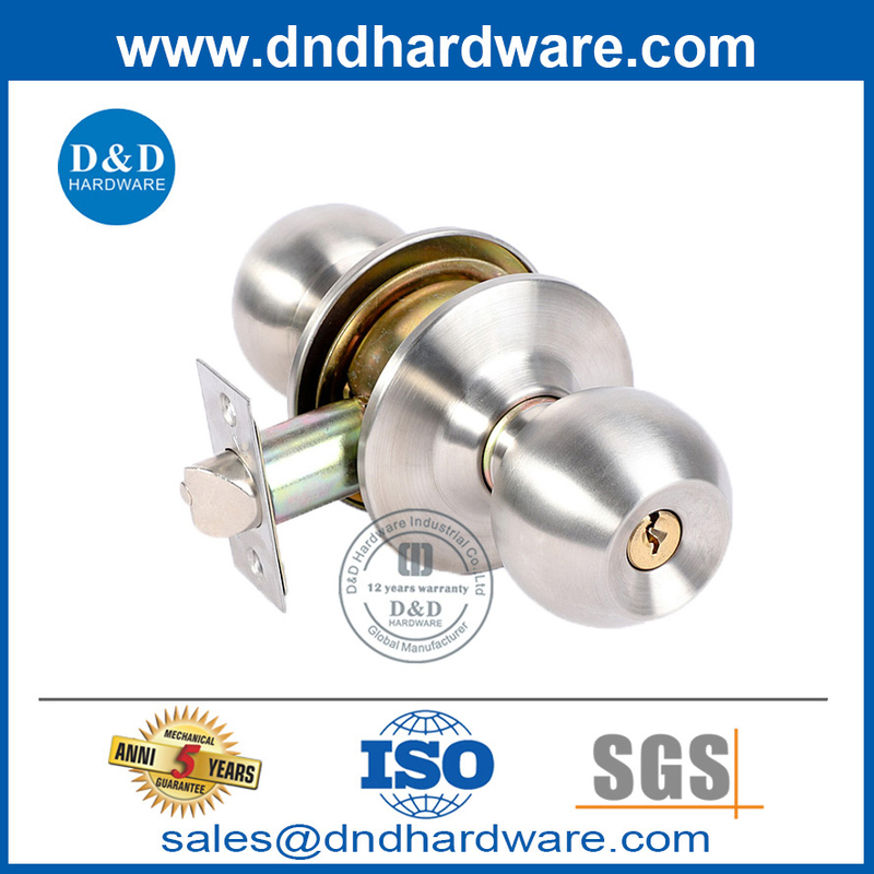 สังกะสีวัสดุความปลอดภัยวัสดุรอบลูกบิดล็อคประตูสำหรับ Home-DDLK041
