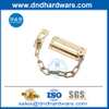 ทองเหลืองขัดเงาโซ่ล็อคประตูทองเหลืองสำหรับประตูและหน้าต่าง DDDG005