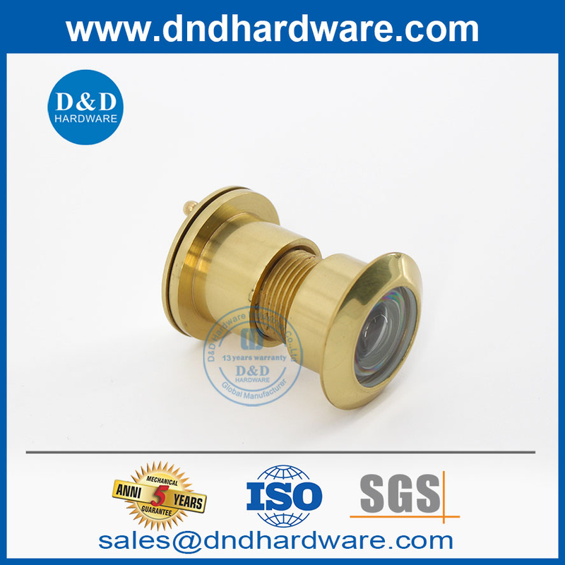 200 องศาขัดทองเหลืองดีที่สุดออกแบบประตู Peephole Viewer-DDDV003