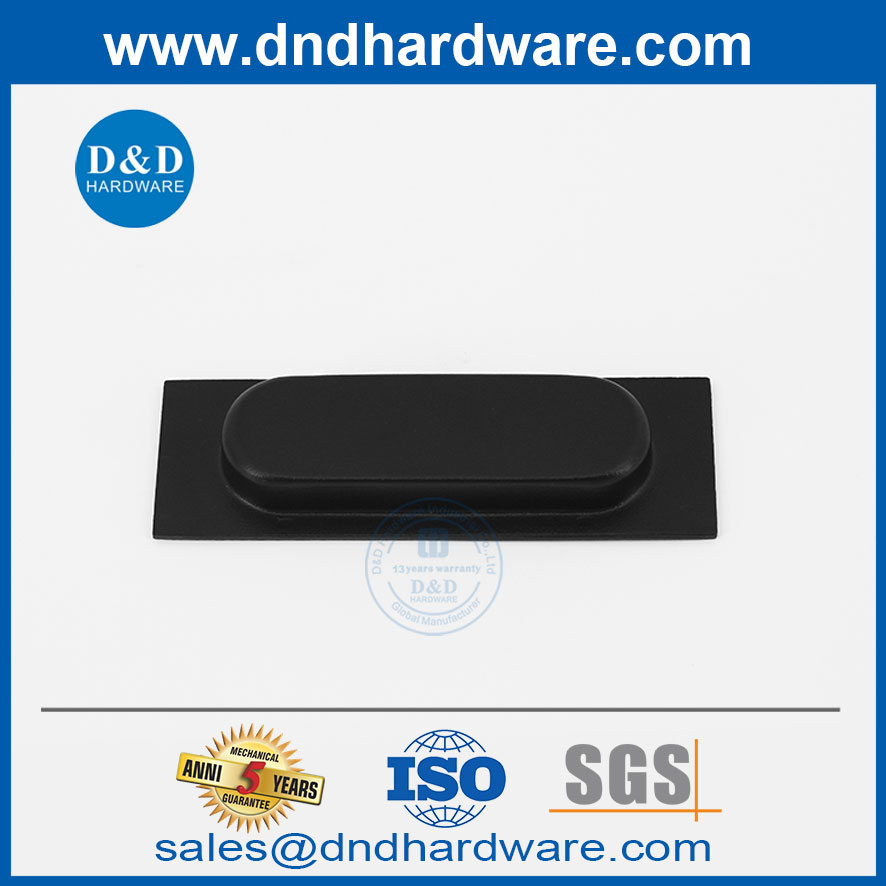 สแตนเลสสตีลตู้สีดำมือจับเฟอร์นิเจอร์ฮาร์ดแวร์เครื่องครัวที่จับ DDFH009-B
