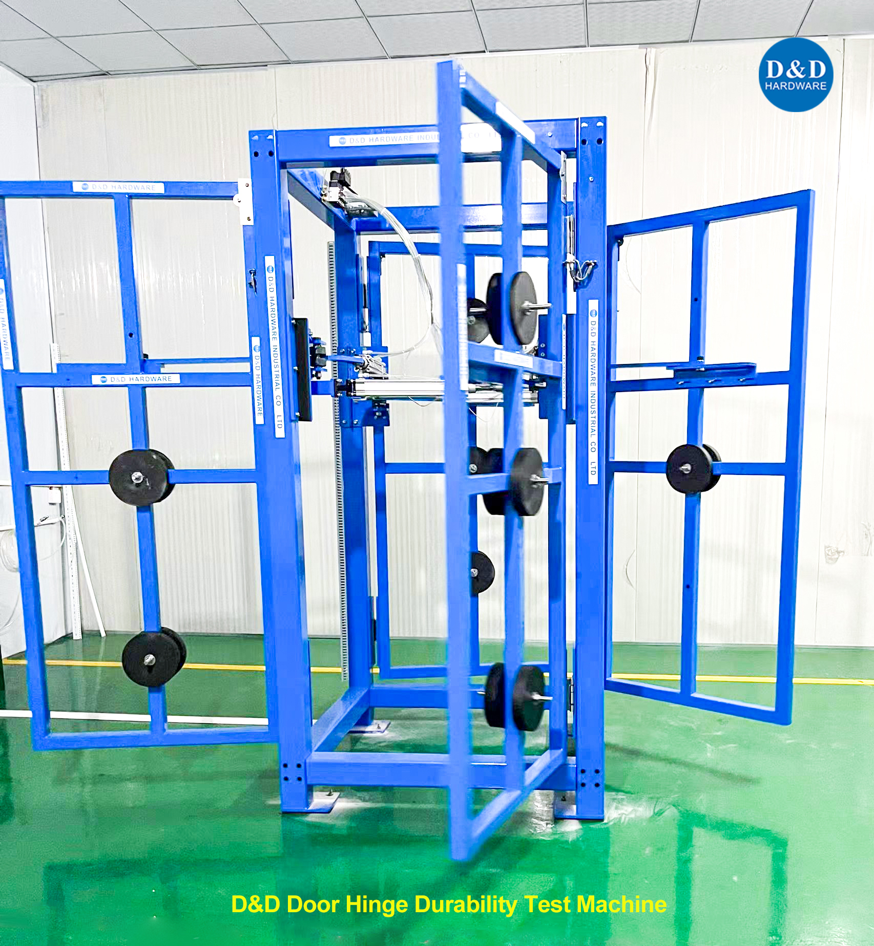 Máquina de teste de dobradiça da porta