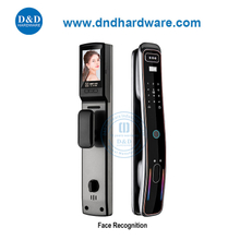 การจดจำใบหน้า 3 มิติล็อคประตูลายนิ้วมือสมาร์ทสมาร์ทดิจิตอลพร้อมกล้อง DDEL014