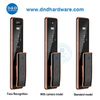 ดิจิตอล Fingerprint Fingerprint Remote Control Smart Door Lock พร้อมกล้อง DDEL011