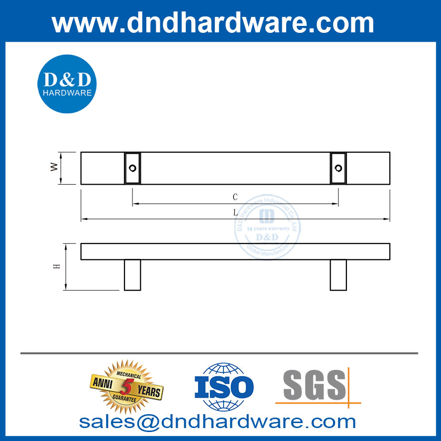 ทันสมัยสไตล์เฟอร์นิเจอร์ที่ทันสมัยด้ามครัวตู้ครัวมือจับ DDFH020
