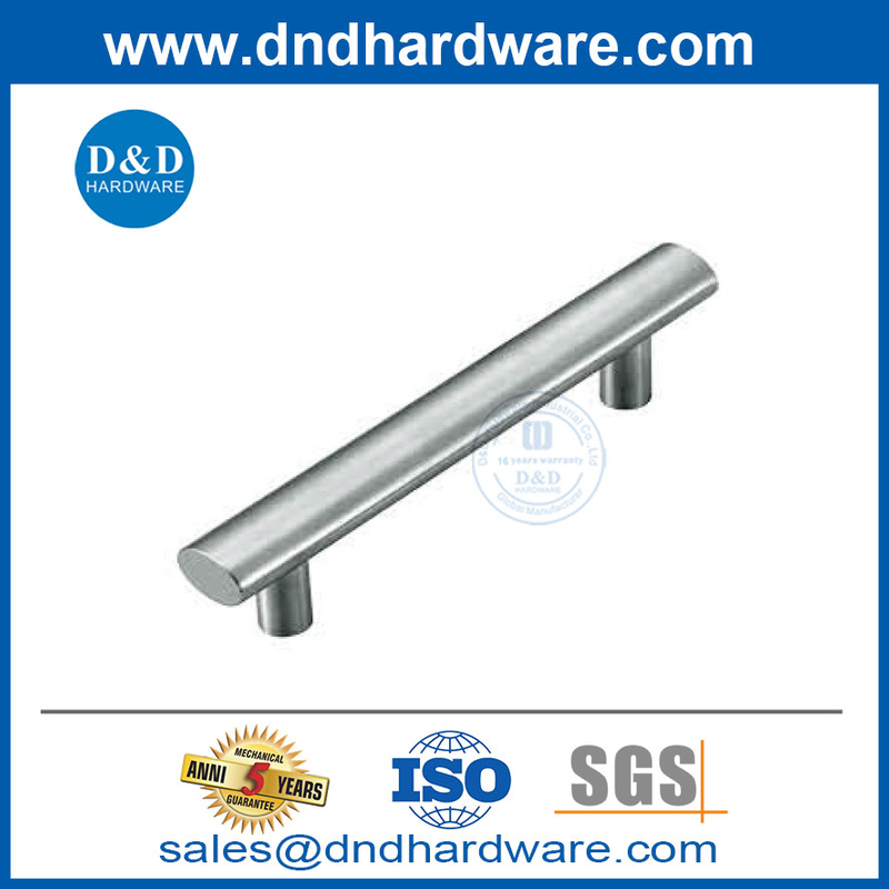 ห้องนอนลิ้นชักลิ้นชักห้องครัวสแตนเลสประตูตู้ T บาร์ด้ามจับ DDFH021
