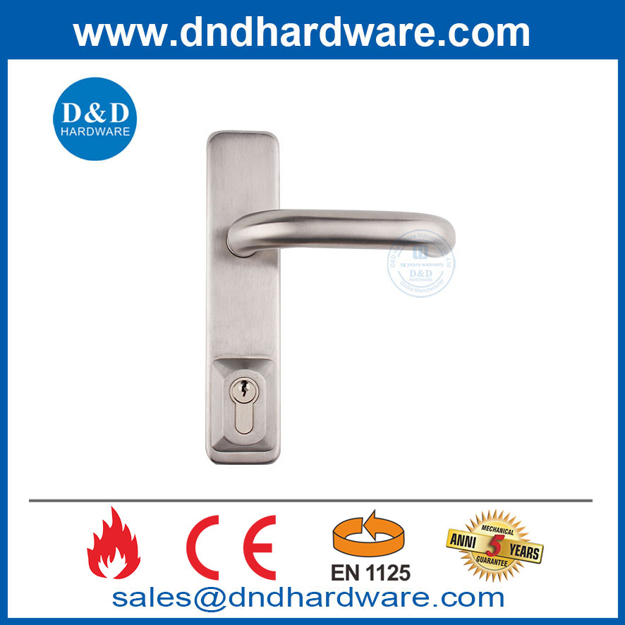 CE EN1125 สแตนเลสสตีลไฟก้านจัดอันดับด้วยล็อคสำหรับ PANIC BAR-DDPD015