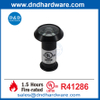 UL Brass 180 องศาแว่นขยายผู้ชมประตูไฟ Peephole พร้อมฝาครอบ DDDV012