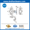 ล็อคประตูความปลอดภัยสแตนเลสสตีลอพาร์ทเมนต์ประตูประตู DDDG014