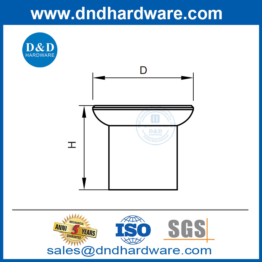 เฟอร์นิเจอร์สแตนเลสทันสมัยห้องครัวตู้เสื้อผ้าดึงลิ้นชักลิ้นชัก KNOB-DDFH053
