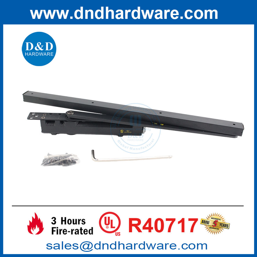 Security Commercial Fireproof UL ประตูไฮดรอลิกอัตโนมัติใกล้ DDDC052