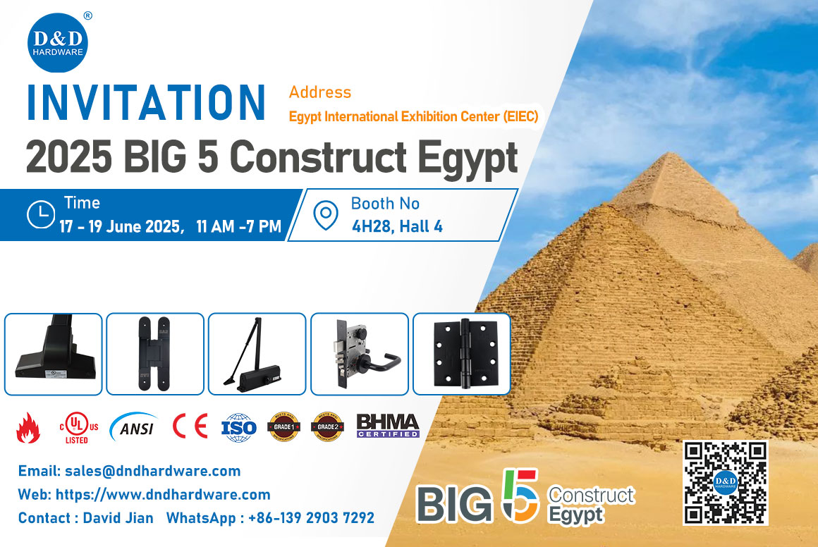 ฮาร์ดแวร์ D&D ที่ Egypt International Exhibition Center (EIEC)