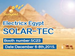 Electricx Egipto SOLAR-TEC 2015