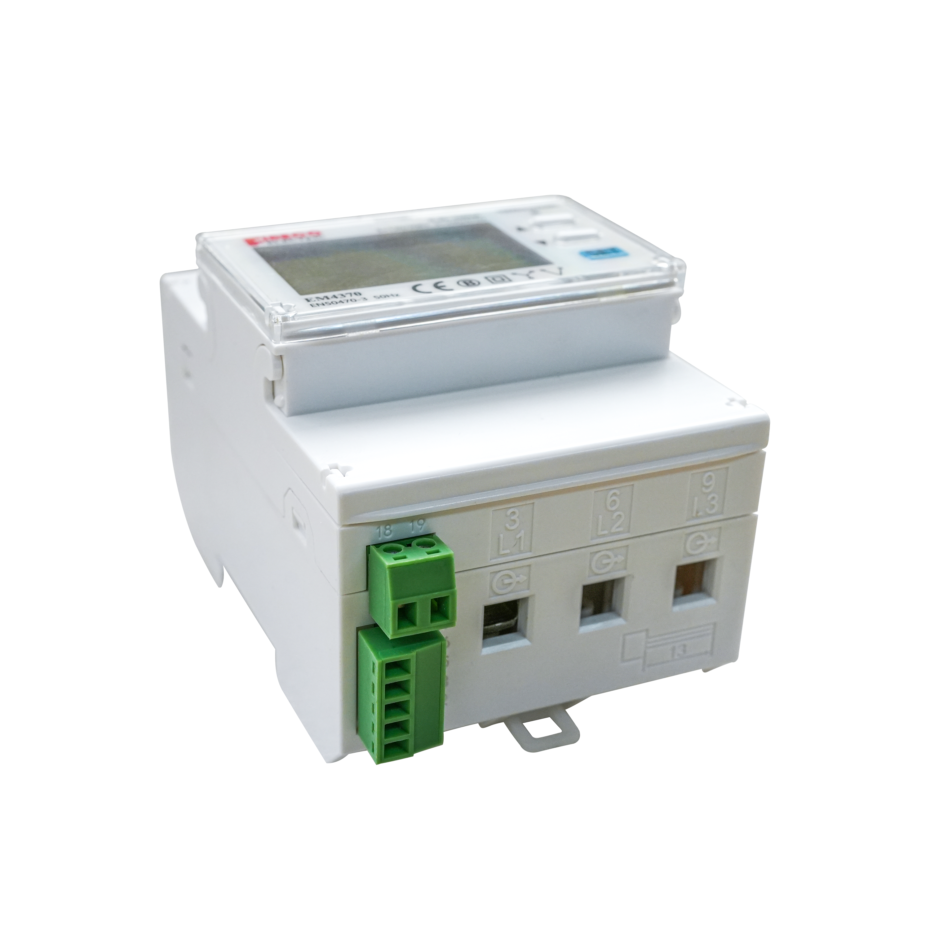 EM4370 5(65)A three phase ~ 65A ~Modbus ~ import export for PV solar 