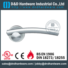 Puxador da porta maciço aluído moderno de aço inoxidável da alavanca para a porta comercial DDSH107