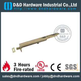 用于钢门的黄铜重型平门螺栓 -DDDB003