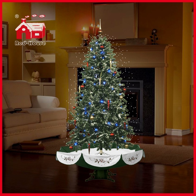(40110U190GS) Snowing Christmas Tree with Umbrella