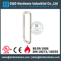 Manija de acero inoxidable con grado 316 D para puerta de vidrio corrediza-DDPH007