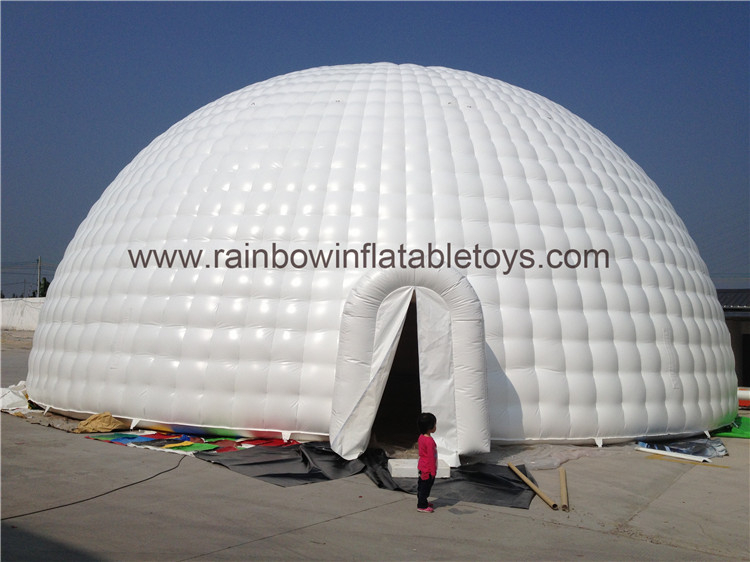 RB41020（16x16m） Inflatable Customized Size Dome Tent For Sale