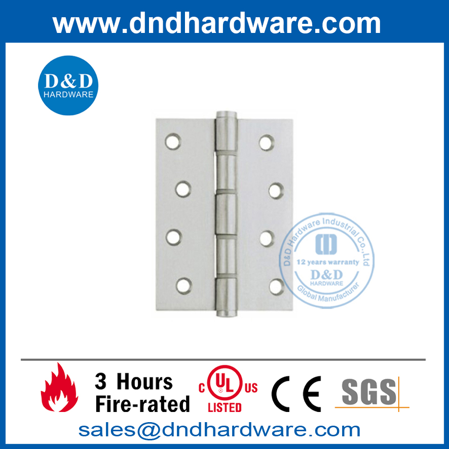 Dobradiça de arruelas duplas de aço inoxidável para porta externa-DDSS008