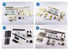 SS304 Machine Screw สำหรับบานพับและประตูโลหะ- DDSR004-M6X12