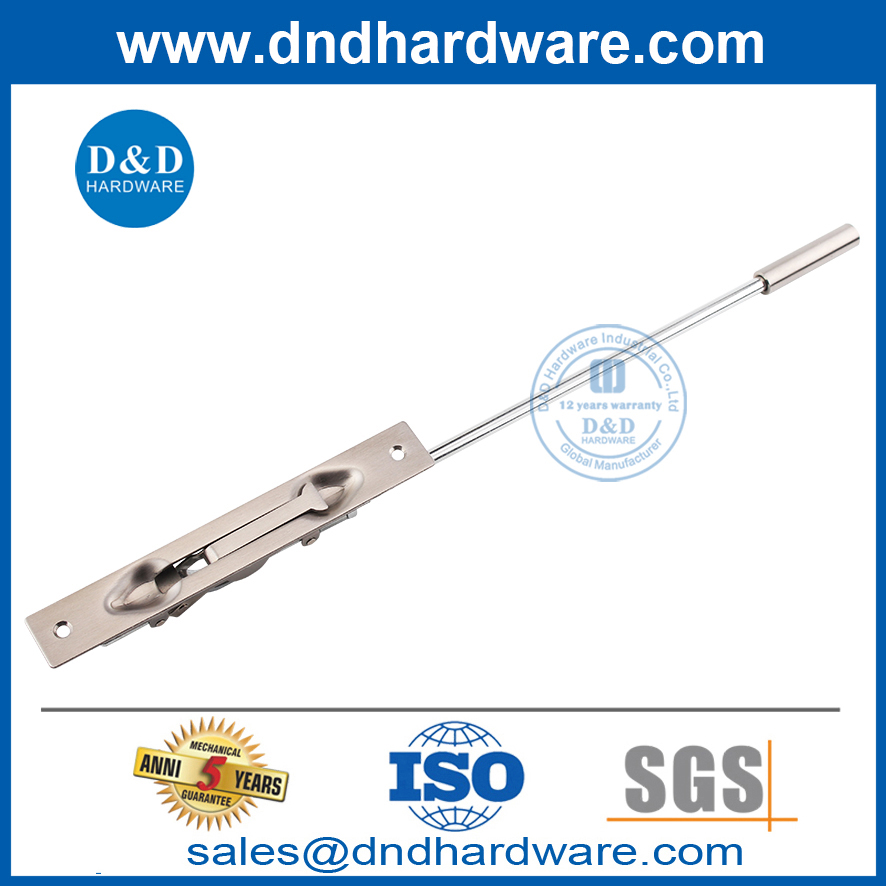 Parafuso de descarga manual de aço inoxidável de segurança para porta externa-DDDB012-B