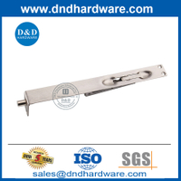 Perno de puerta empotrado tipo L de acero inoxidable para puerta metálica interna-DDDB006