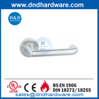 Manija de palanca de acero inoxidable para puerta externa-DDTH018