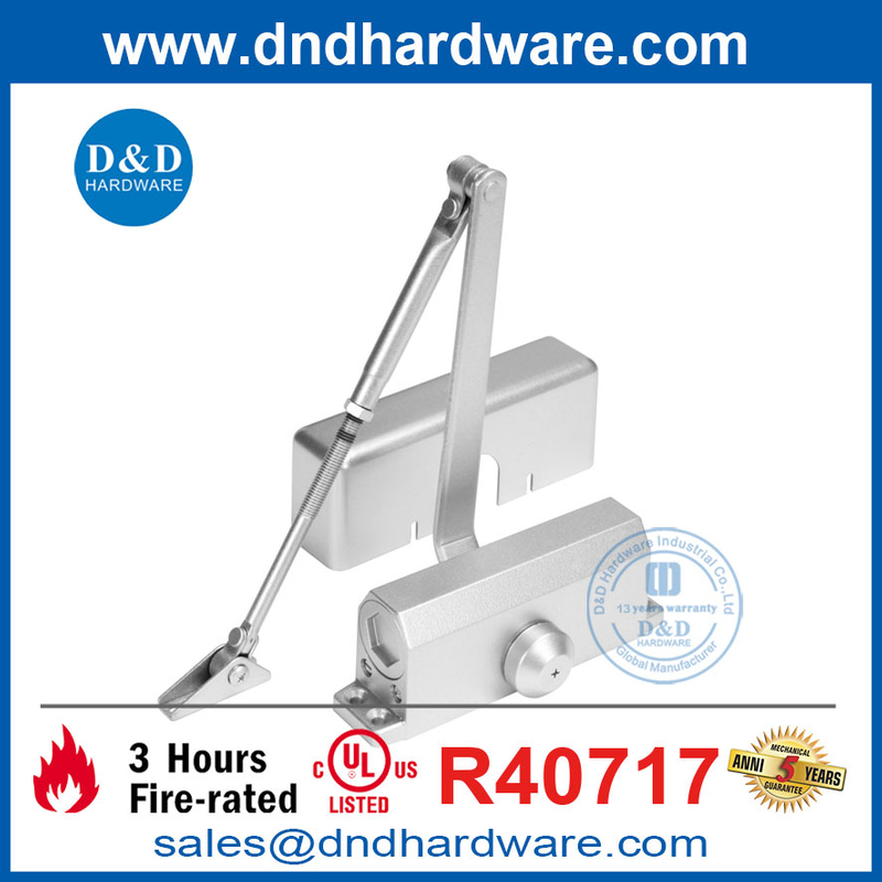 ความปลอดภัย UL ที่ระบุไว้ในอลูมิเนียมอัตโนมัติไฟกลางแจ้งประตูใกล้ DDDC027