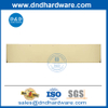 ความปลอดภัยสเตนเลสสตีลจานเตะสำหรับประตูไม้และโลหะ DDKP001