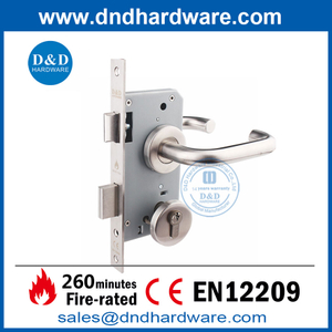 EN12209 SASH LOCK ราคาที่ดีไฟจัดอันดับประตูสแตนเลสล็อค SET-DDML009 