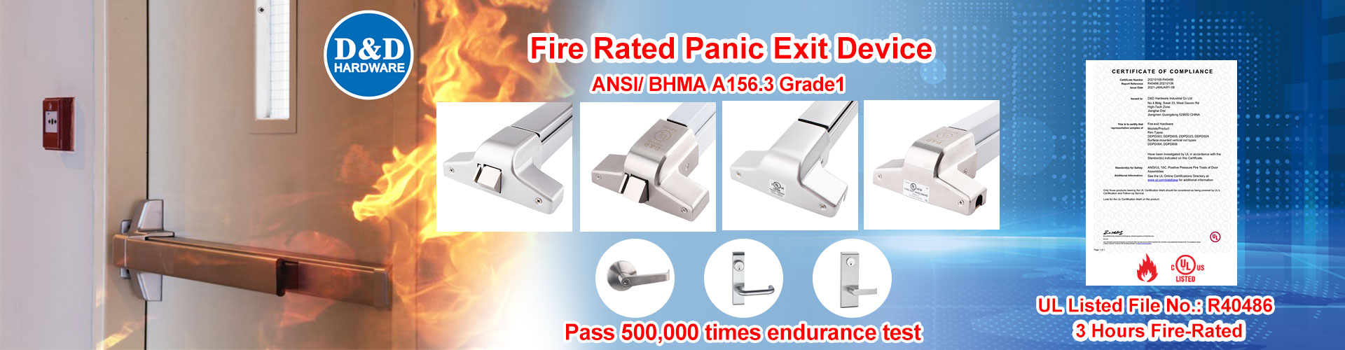 ออกจากอุปกรณ์ Panic Bar