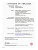 สแตนเลส 304 ul ansi เกรด 1 fireproof ประตูเข้าประตูร่องล็อค DDAL04 F04