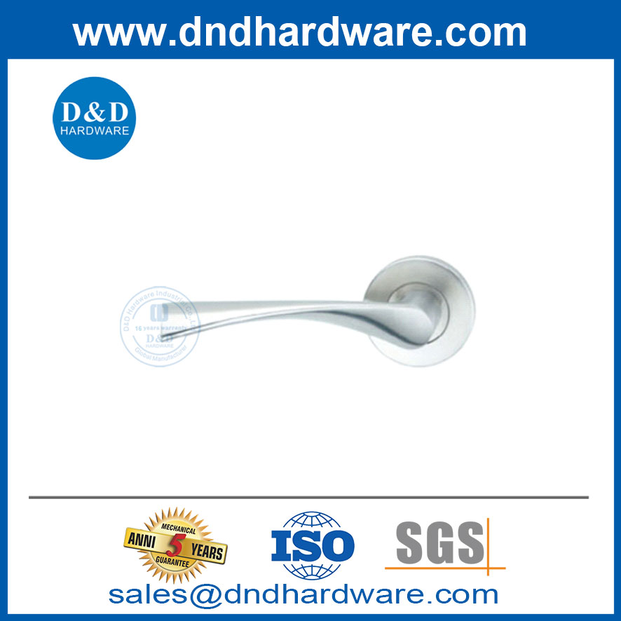 การรักษาความปลอดภัยสแตนเลสสตีลท่อกลวงกลวงประตูที่มี RONED ROSE-DDTH037