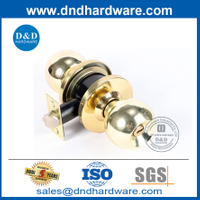ชุดบอลทองเหลืองโปแลนด์ชุดล็อคสถาบันสำหรับประตูไม้ DDLK066