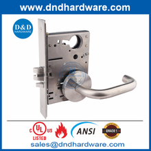 คันโยกประตูเดี่ยว Outisde ประตูออกล็อค ANSI UL Fire ได้รับการจัดอันดับ Latchbolt Lockset-DDAL31 F31