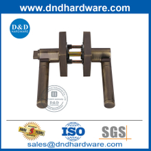 ชุดจตุรัสทองเหลืองโบราณจอมอัลลอยด์ล็อคเซ็ตสำหรับ Inside Door-DDLK089