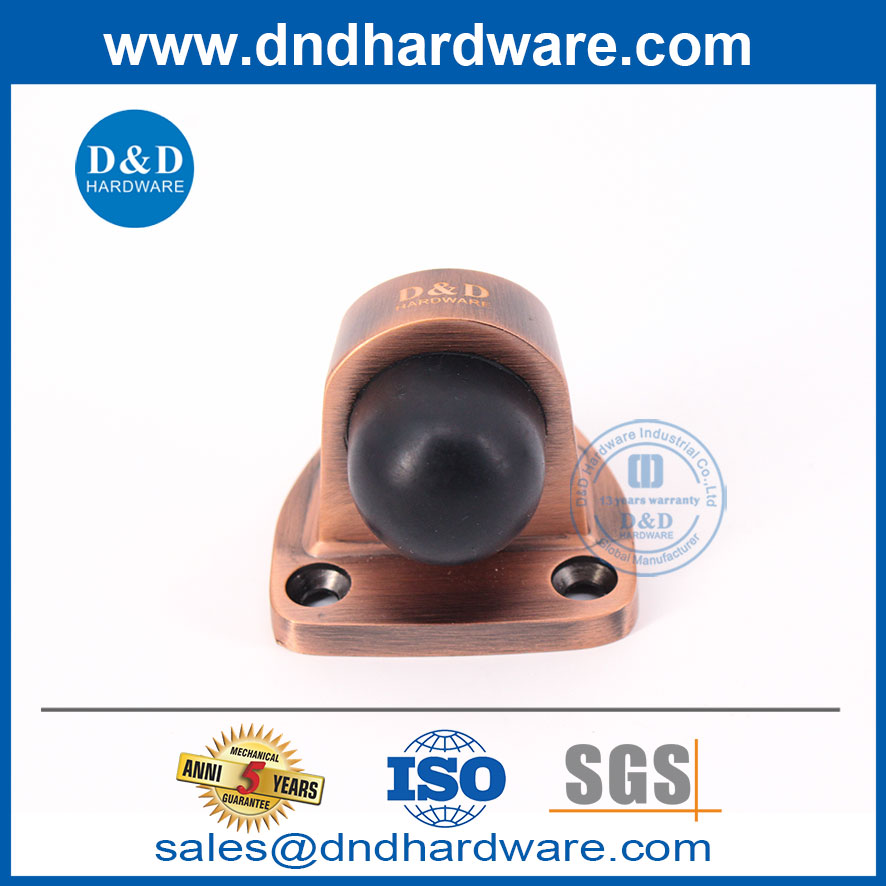 China Factory Zinc Alloy ประตูทองแดงหยุดผู้ถือ DDDS029-B